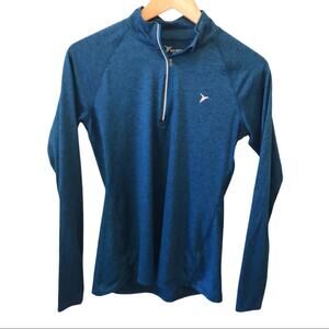 Old Navy 1/4 Zip Long Sleeve Active Go Dry Shirt S